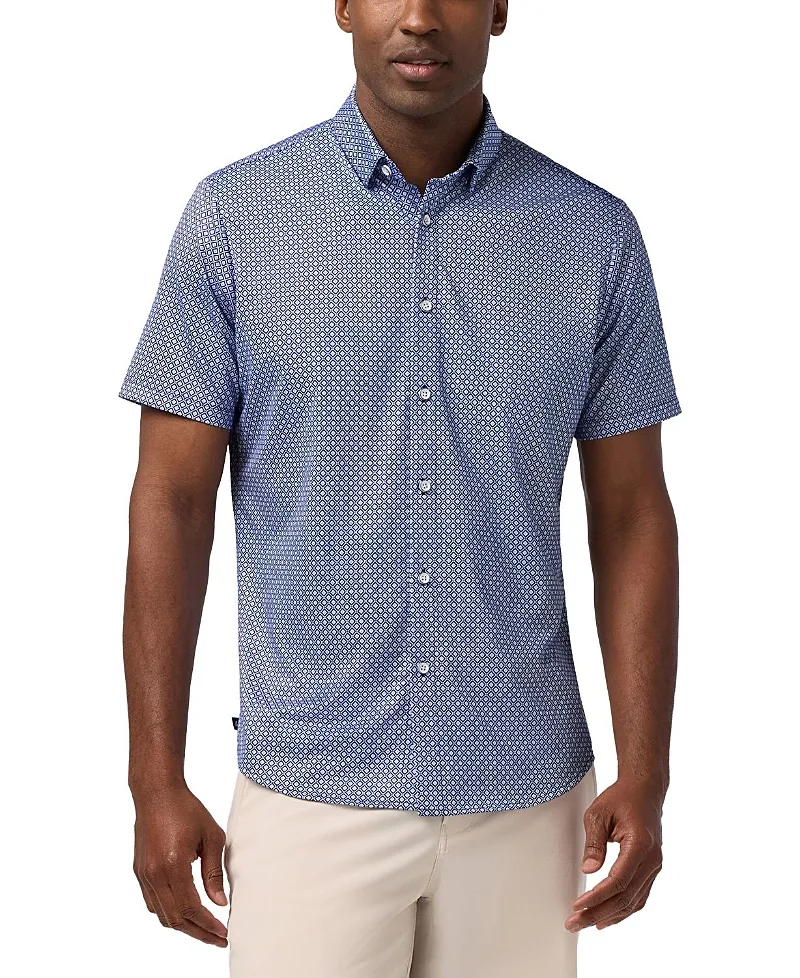 Halyard Short Sleeve Dress Shirt by Mizzen+main