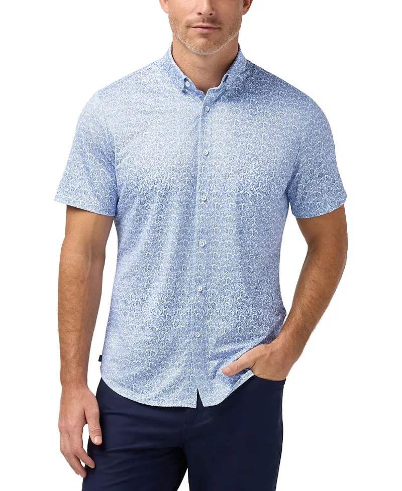 Halyard Short Sleeve Dress Shirt by Mizzen+main