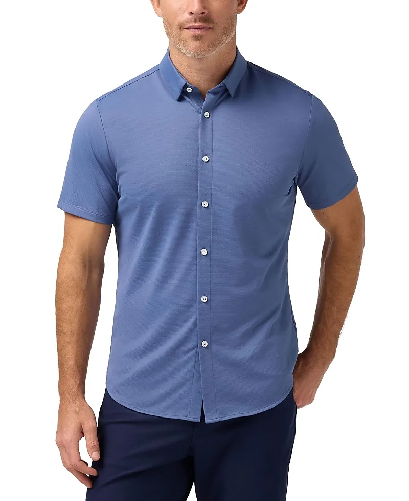 Halyard Short Sleeve Dress Shirt by Mizzen+main