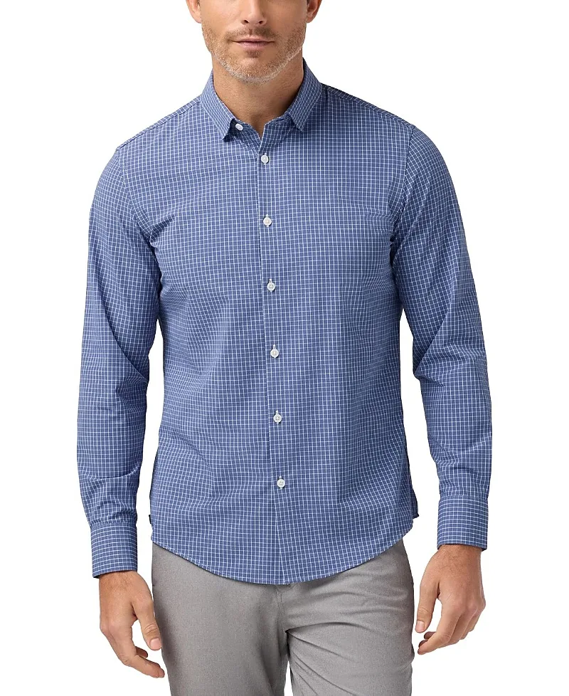 Leeward No Tuck Long Sleeve Dress Shirt by Mizzen+main