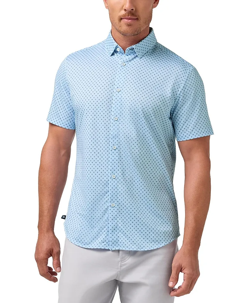 Halyard Short Sleeve Dress Shirt by Mizzen+main