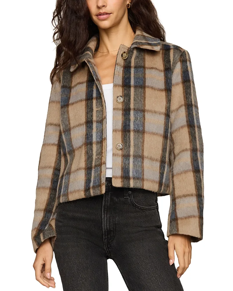 Petra Plaid Shrunken Jacket by Z Supply