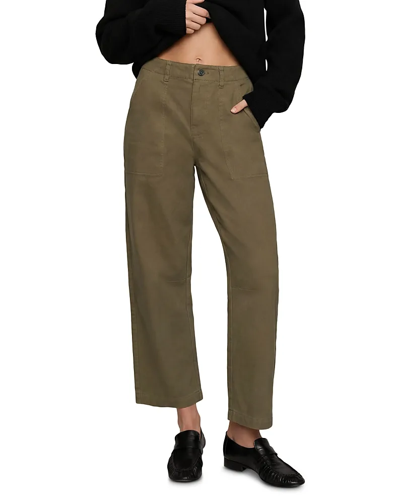 Colman Cotton Bowed Utility Pants by Z Supply
