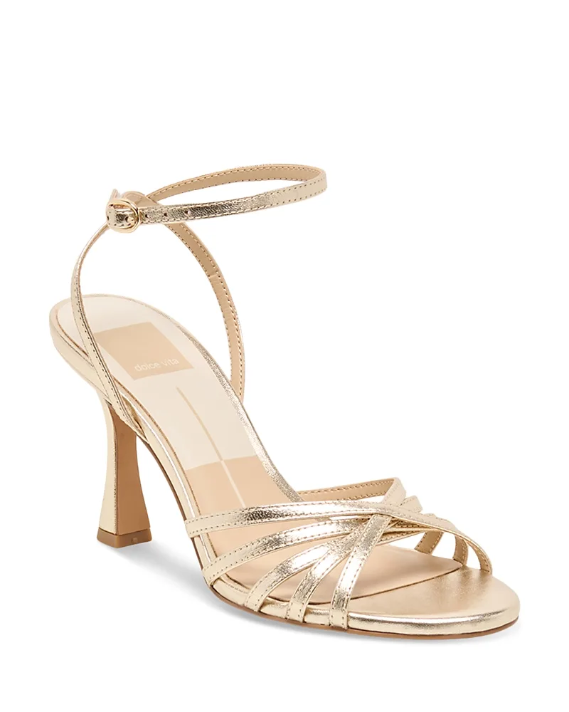 Riki Metallic Leather Sandals by Dolce Vita