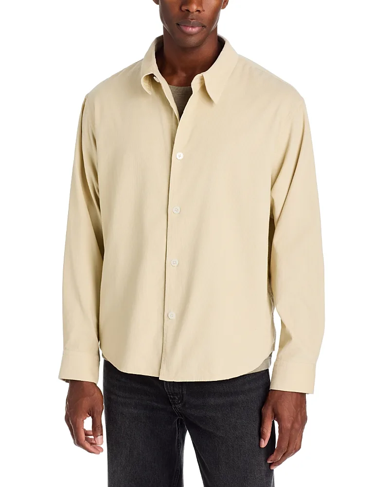 Micro Cord Cotton Shirt by FRAME