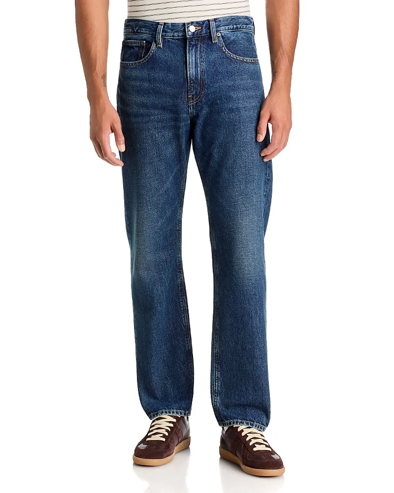 Cotton Classic Straight Fit Jeans by FRAME