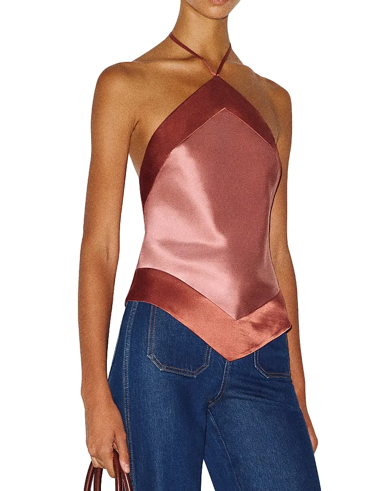Jillian Silk Top by Reformation