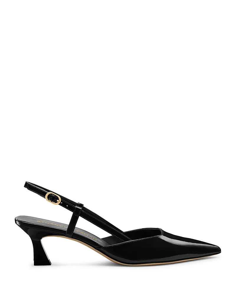 Vinnie 50 Slingback Kitten Heels by Stuart Weitzman