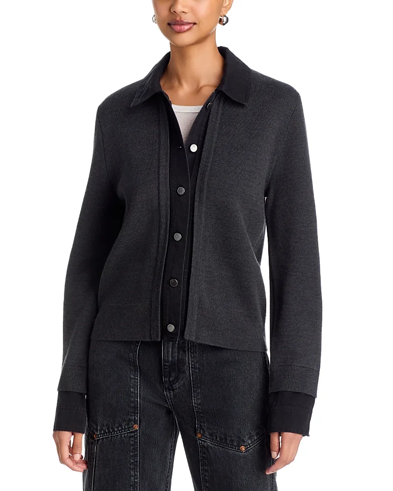 Luna Denim Combo Sweater by Kobi Halperin