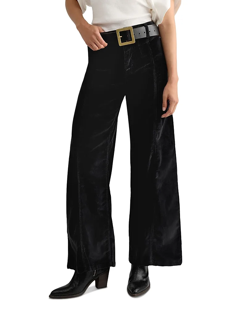 Libre Cotton Blend Corduroy Wide Leg Pants by Free People