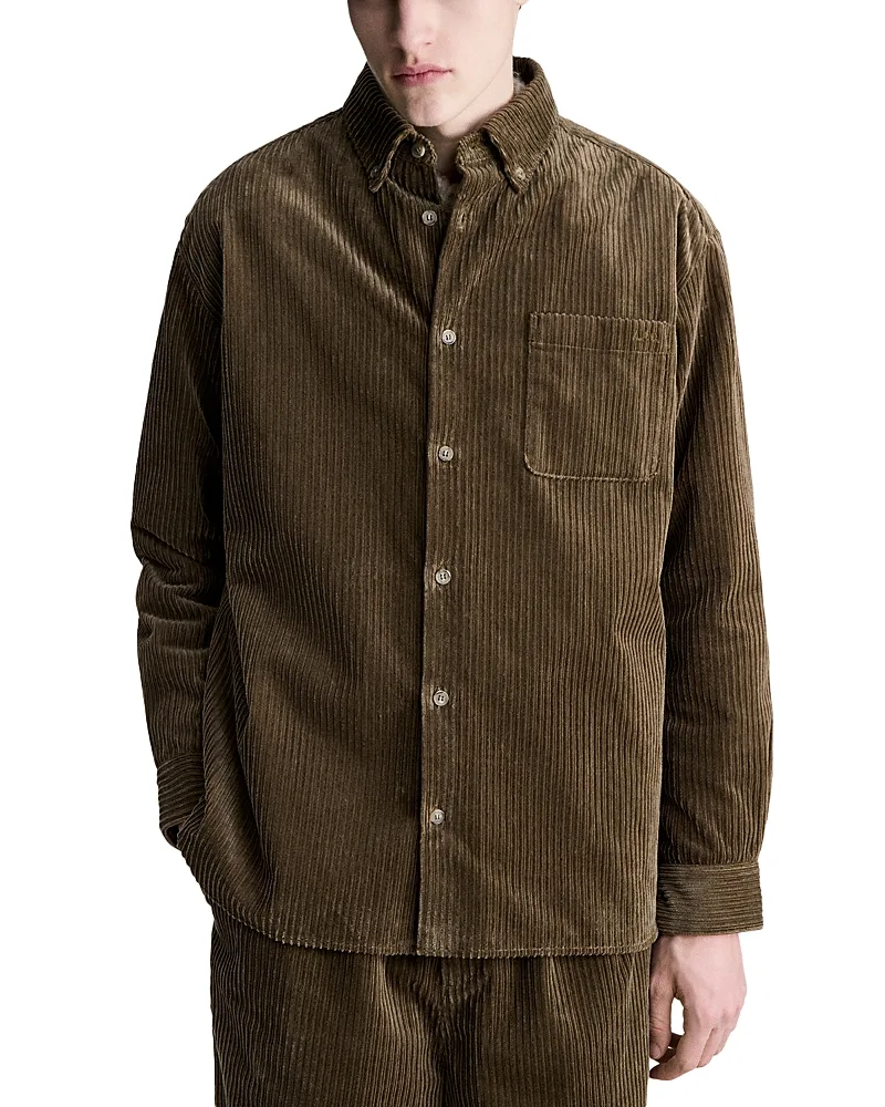 Surchemise Mateo Cotton Pocket Corduroy Shirt by A.P.C.