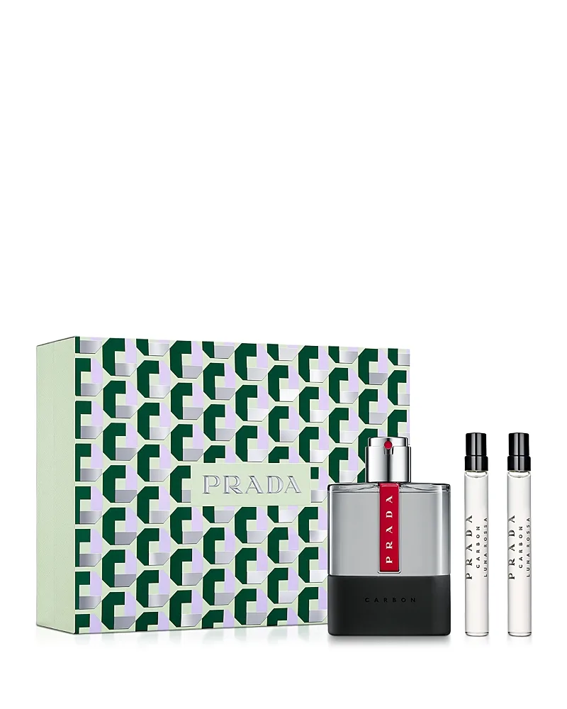 Luna Rossa Carbon Eau De Toilette Gift Set by Prada