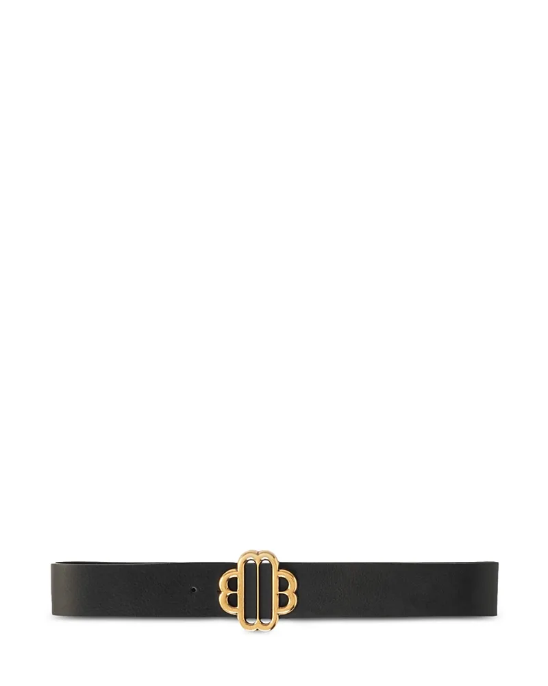 123 Clover Leather Belt by Maje