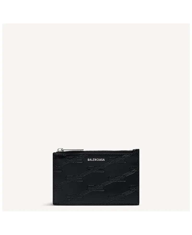 Embossed Monogram Long Coin and Card Holder Box by Balenciaga