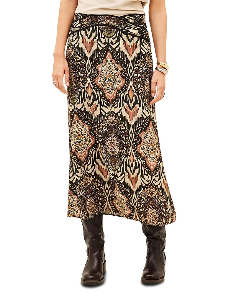 Zaim Midi Skirt by Ba & sh