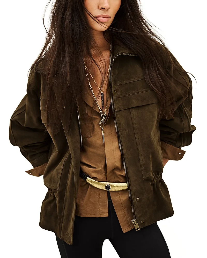 Skassia Leather Jacket by Ba & sh