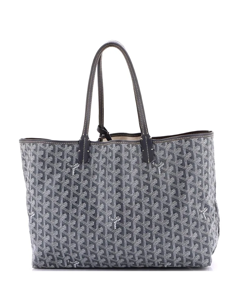 Pre-Owned Goyard Pm Saint Louis Tote Coated Canvas by Pre-owned Goyard