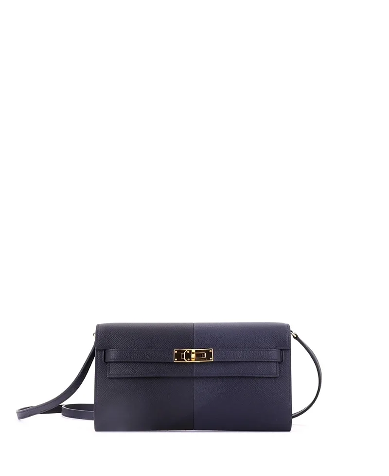 Pre-Owned Hermes Kelly to Go Mini Epsom Leather Wallet