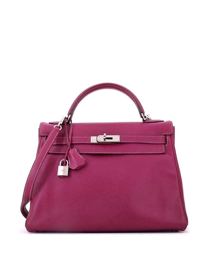 Pre-Owned Candy 32 Handbag Epsom by Hermes