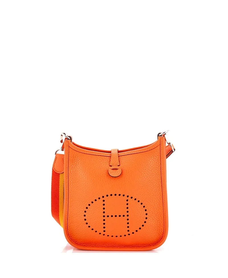 Pre-Owned Hermes Tpm Evelyne Bag Gen Iii Clemence