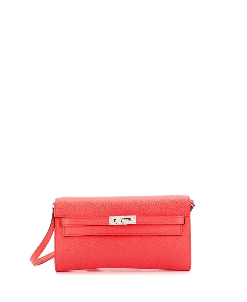 Pre-Owned Kelly to Go Wallet Epsom