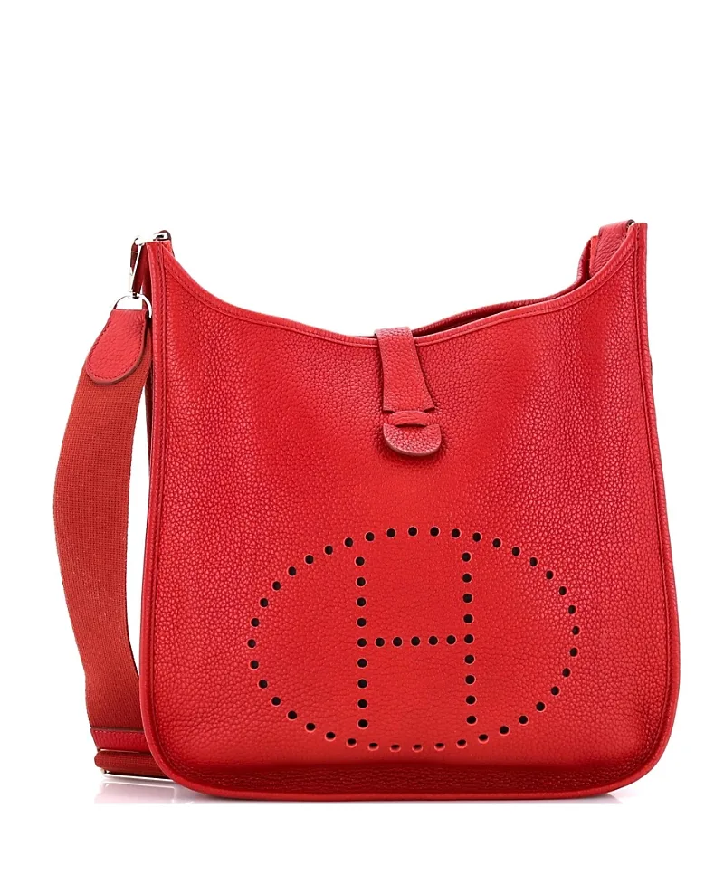 Pre-Owned Hermes Gm Evelyne Bag Gen Iii Clemence
