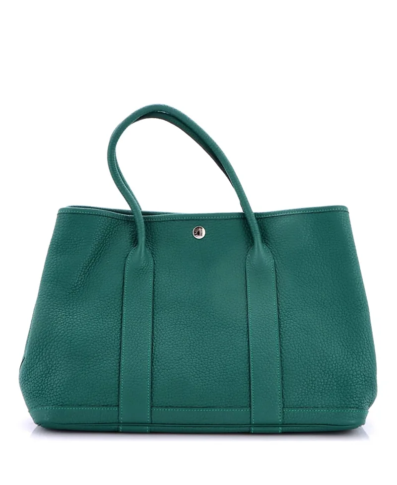 Pre-Owned Hermes 36 Garden Party Tote Leather