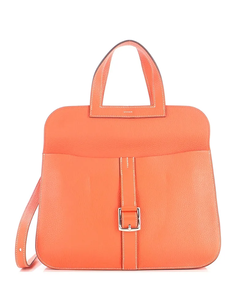 Pre-Owned 31 Halzan Bag Clemence by Hermes