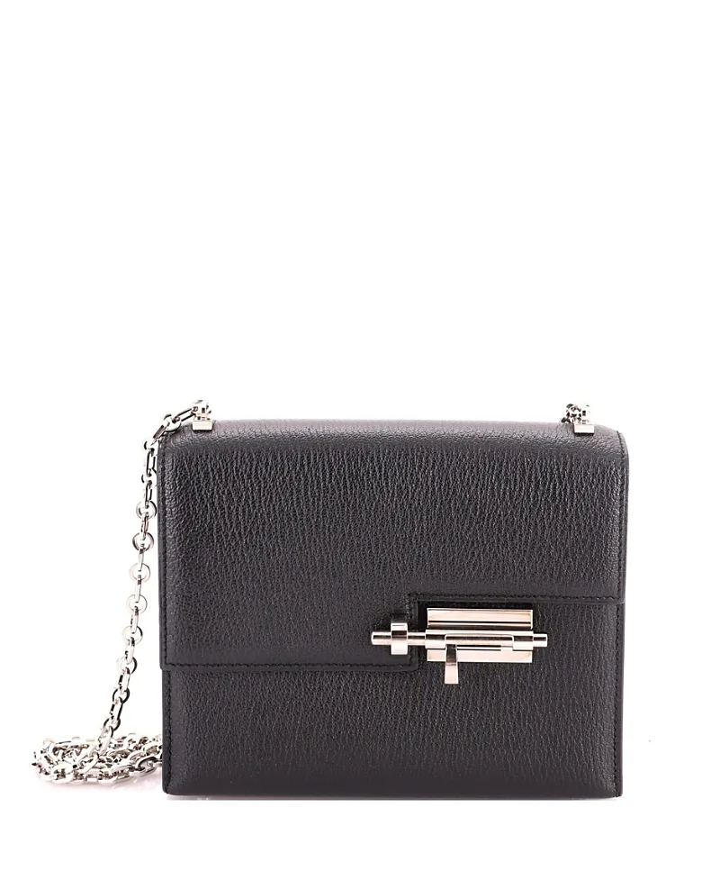 Pre-Owned Mini Verrou Chaine Bag Chevre Mysore by Hermes