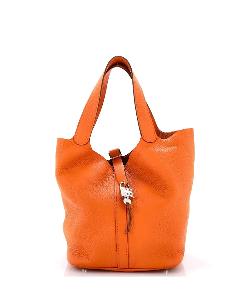 Pre-Owned Gm Picotin Lock Bag Clemence