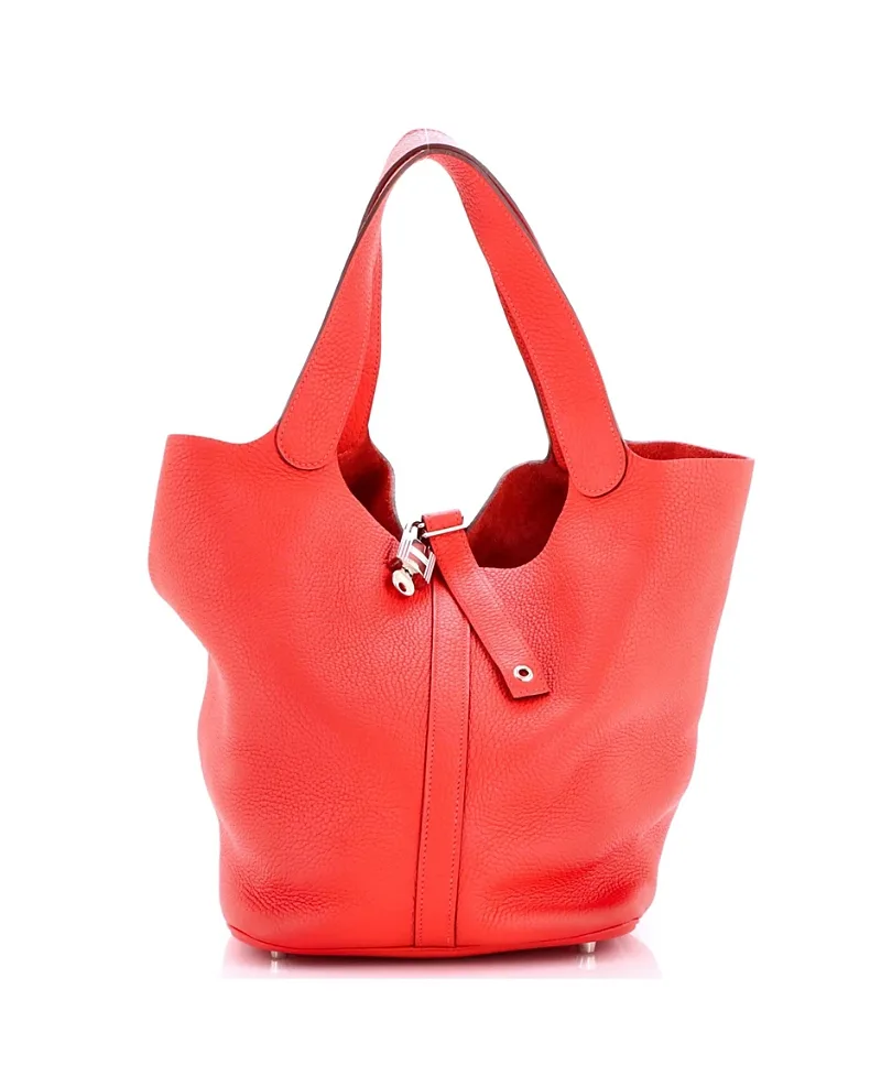 Pre-Owned Gm Picotin Lock Bag Clemence by Hermes