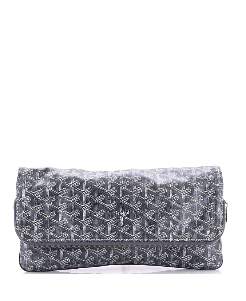 Pre-Owned Goyard Saint Marie Clutch Coated Canvas