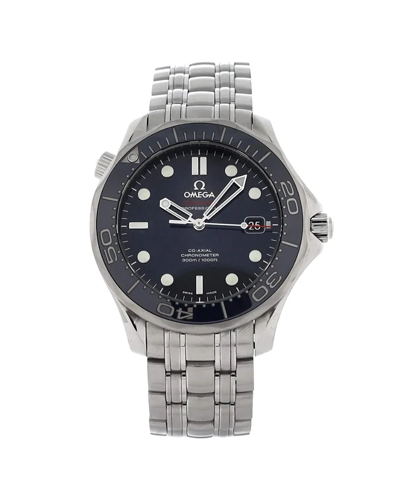 Pre-Owned Omega Seamaster Professional Diver 300M Co-Axial Chronometer Automatic Watch in Stainless Steel 41mm by Omega