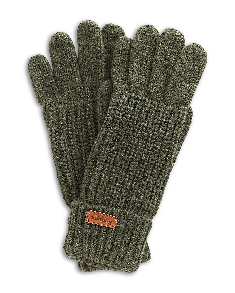 Saltburn Logo Gloves by Barbour