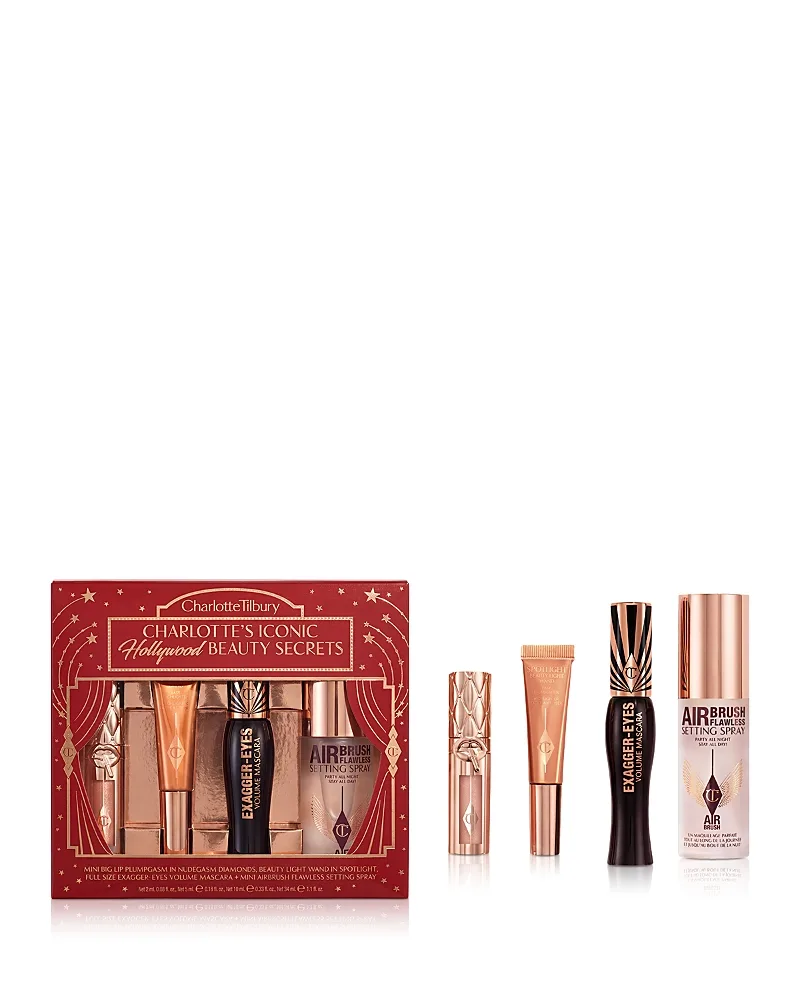 Charlottes Iconic Hollywood Beauty Secrets Gift Set by Charlotte Tilbury