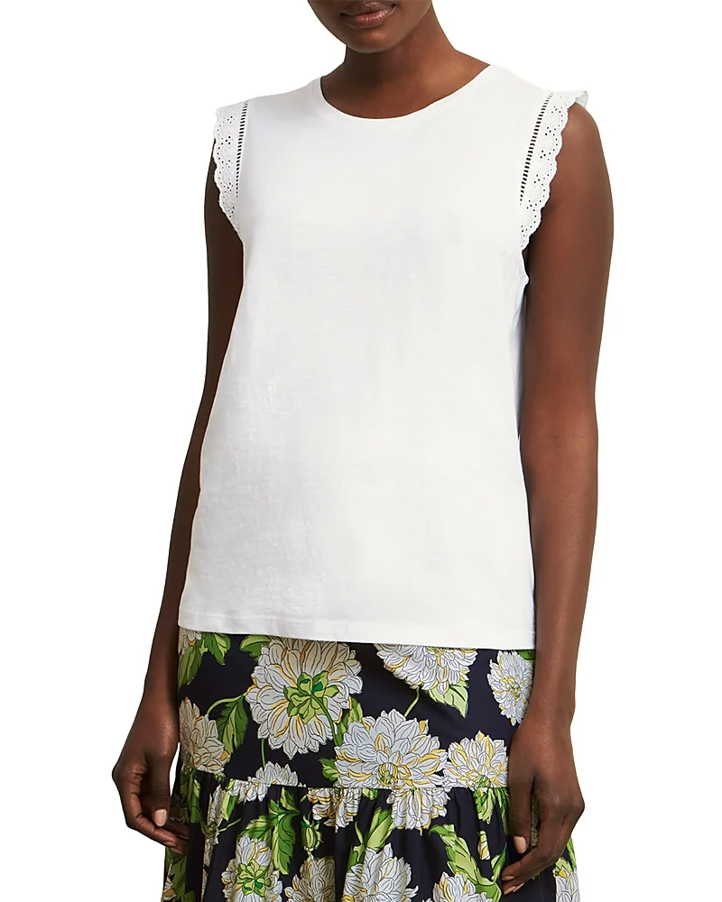 Leia Embroidered Top by Hobbs London