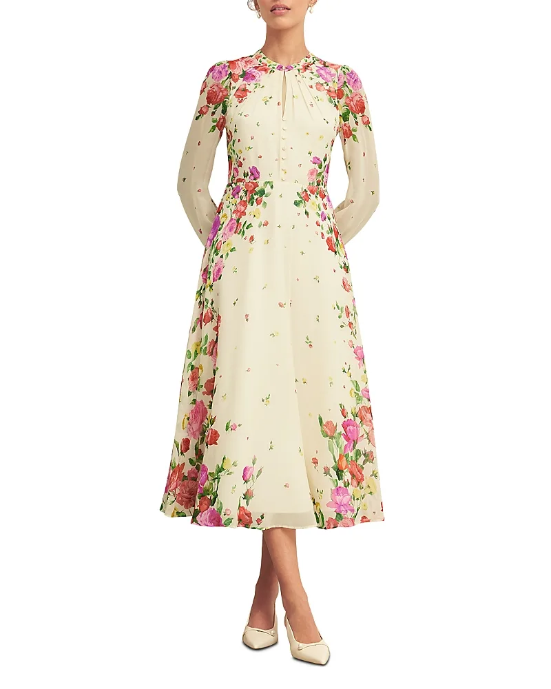 Eva Silk Dress by Hobbs London