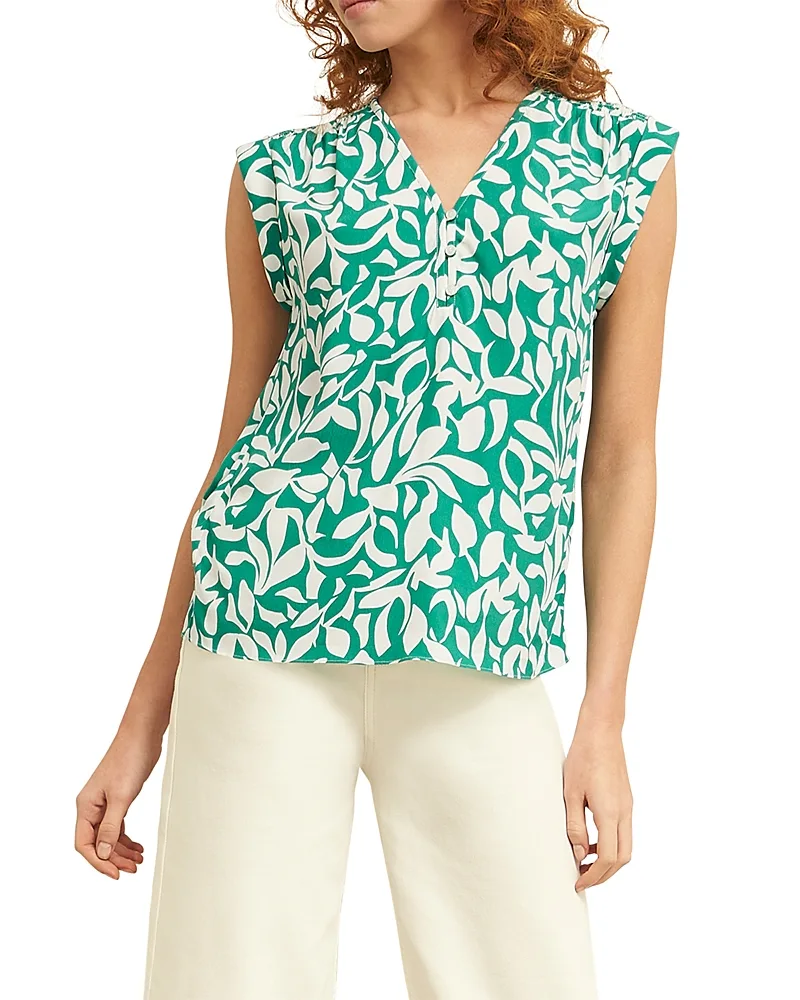 Teresa Vine Print Top by Hobbs London