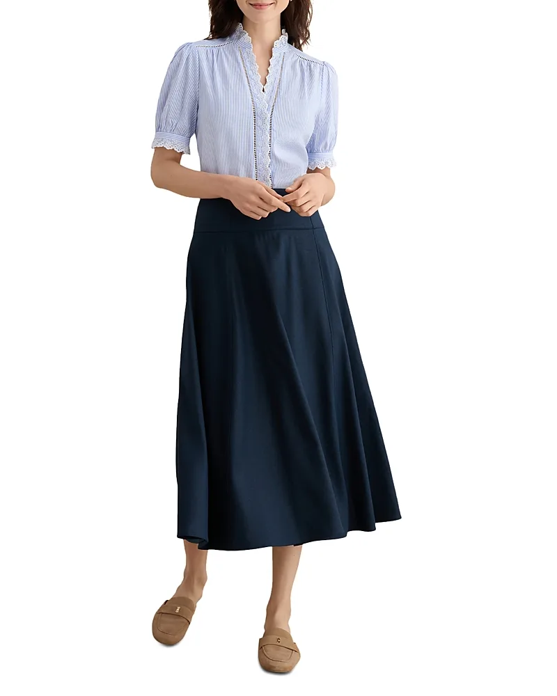 Lilliana Midi Skirt by Hobbs London