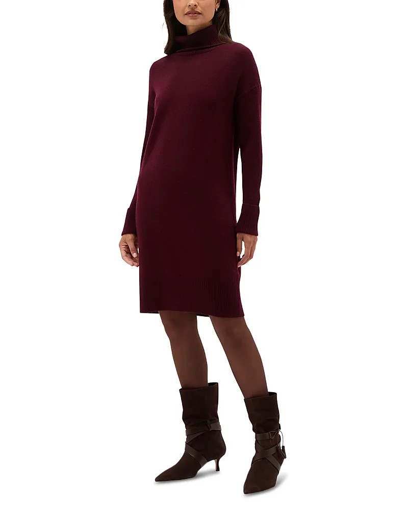Ava Turtleneck Knit Dress by Hobbs London