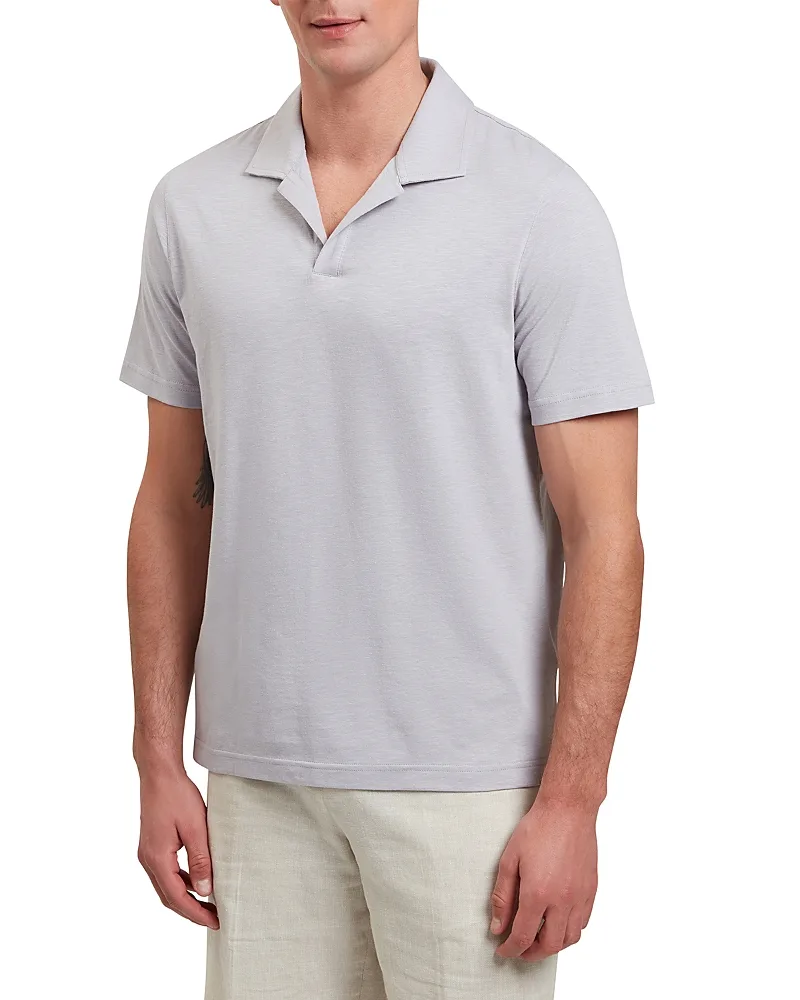 Anito Short Sleeve Open Neck Polo by Ted Baker