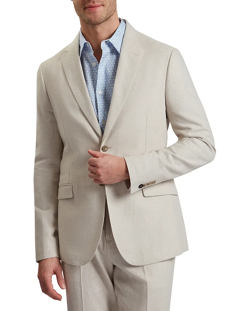 Kenleyj Stretch Regular Fit Blazer - Stone by Ted Baker