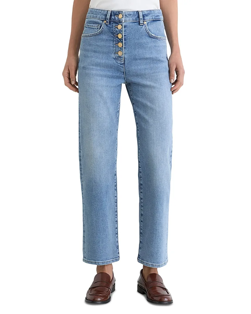 Cropped Straight Jeans by Reiss
