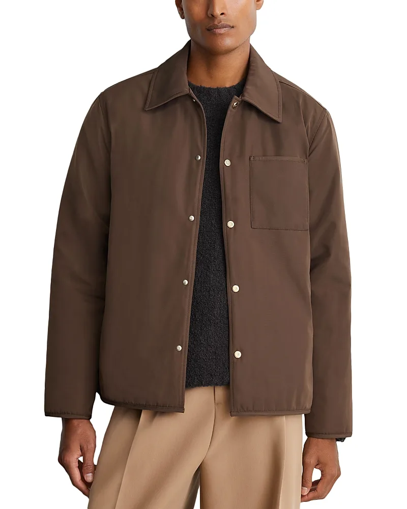 Raider Padded Overshirt by Reiss