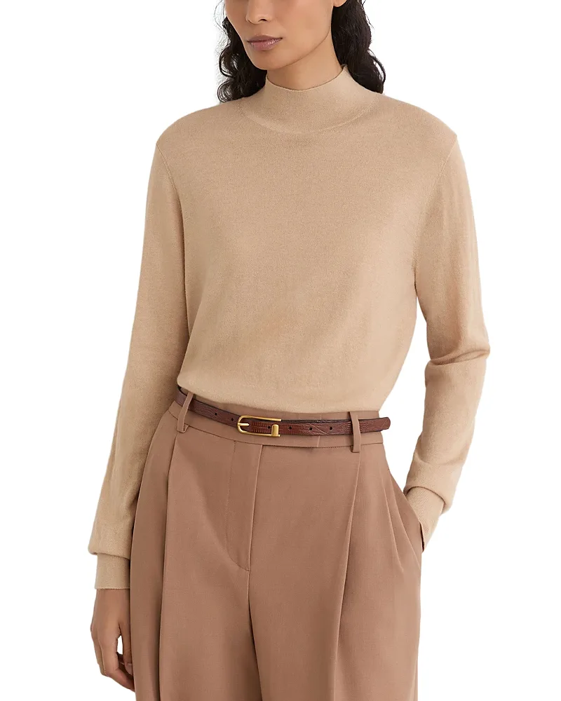 Rina Wool Mock Neck Sweater
