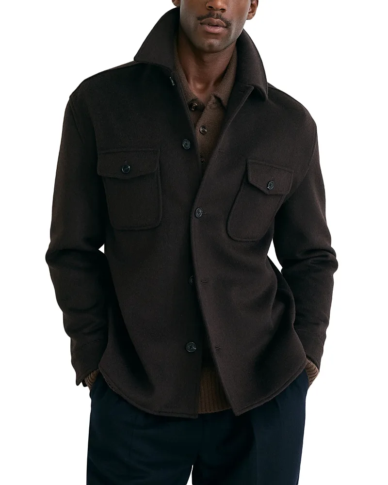 Liam Twin Pocket Brushed Overshirt