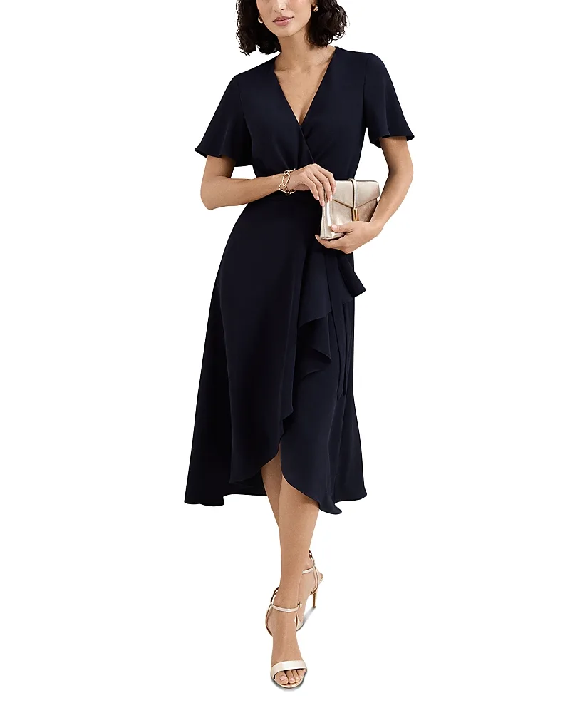 Julissa Wrap Midi Dress