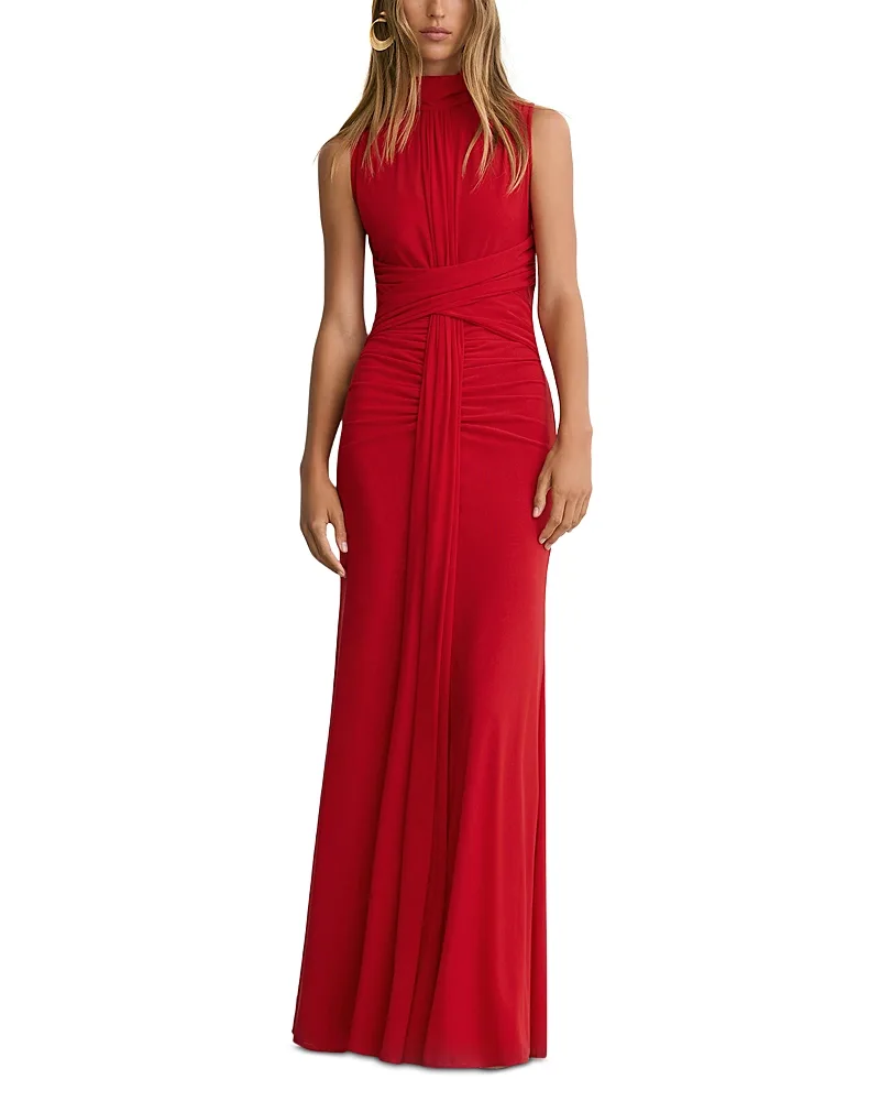 Starla Ruched Maxi Dress