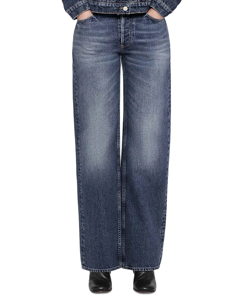 Cohen High Rise Straight Jeans by AllSaints