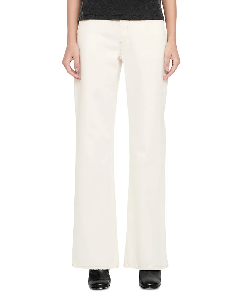 Lou Cotton High Rise Relaxed Pants by AllSaints